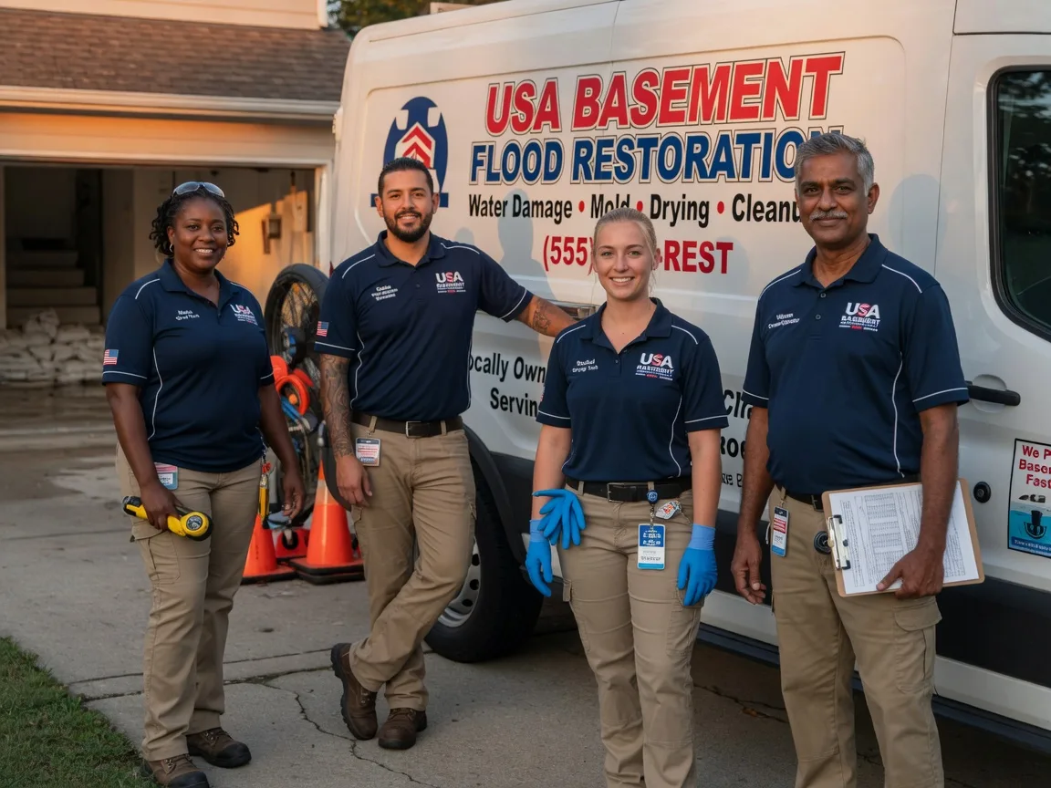 Basement Flood Cleanup company in Fortuna, MO